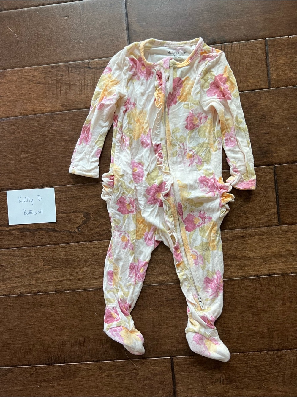 Angel Dear ruffle butt pajamas